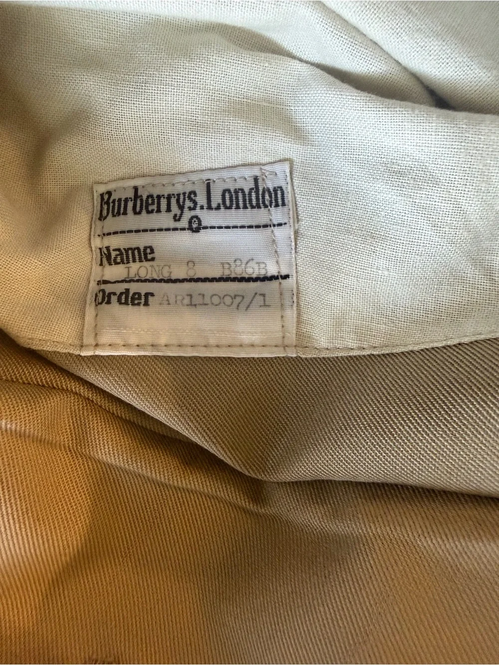 Women’s Vintage Burberrys Trench Coat – Made in England – Size 8 Long $325 - Picture 6 of 15